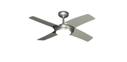 Starfire 42 in. Brushed Nickel BN-1 Ceiling Fan with LED Light and Remote