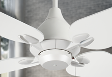 Reno 50" Indoor Contemporary Pure White Ceiling Fan