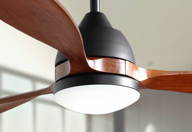 Koho 52 Indoor Ceiling Fan With Led, Modern Ceiling Light With Fan