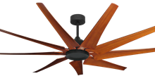 Liberator 72 in. WiFi Enabled Indoor/Outdoor Oil Rubbed Bronze Ceiling Fan With Natural Cherry Blades