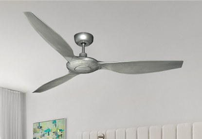 Vogue 60 in. WiFi Enabled Indoor/Outdoor Brushed Nickel Ceiling Fan (bn-1)