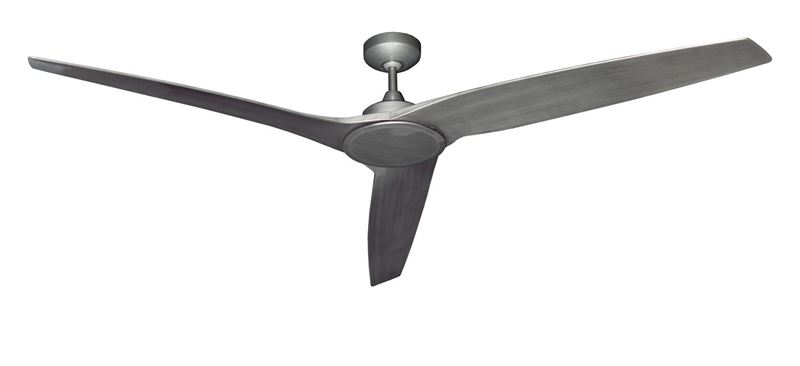 Picture of Evolution 72 in. Indoor/Outdoor Brushed Nickel -1 Ceiling Fan with Remote Control