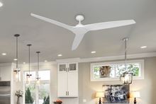 Evolution 72 in. Indoor/Outdoor Pure White Ceiling Fan with Remote Control
