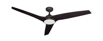 Evolution 60 in. Integrated LED Indoor/Outdoor Oil Rubbed Bronze Ceiling Fan with Remote Control