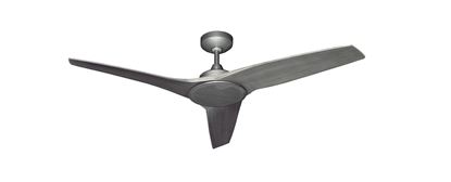 Evolution 52 in. Indoor/Outdoor Brushed Nickel-1 Ceiling Fan with Remote Control
