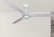 Picture of Solara 60 in. WiFi Enabled  Indoor-Outdoor Matte Pure White Ceiling Fan and LED Light with Remote