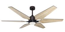 Optum WiFi Enabled Oil Rubbed Bronze Ceiling Fan with Light, 60" Blades and Remote	